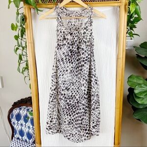 ECHO SUNDRESS COVER‎ UP RACERBACK WITH RUFFLES​​​​​